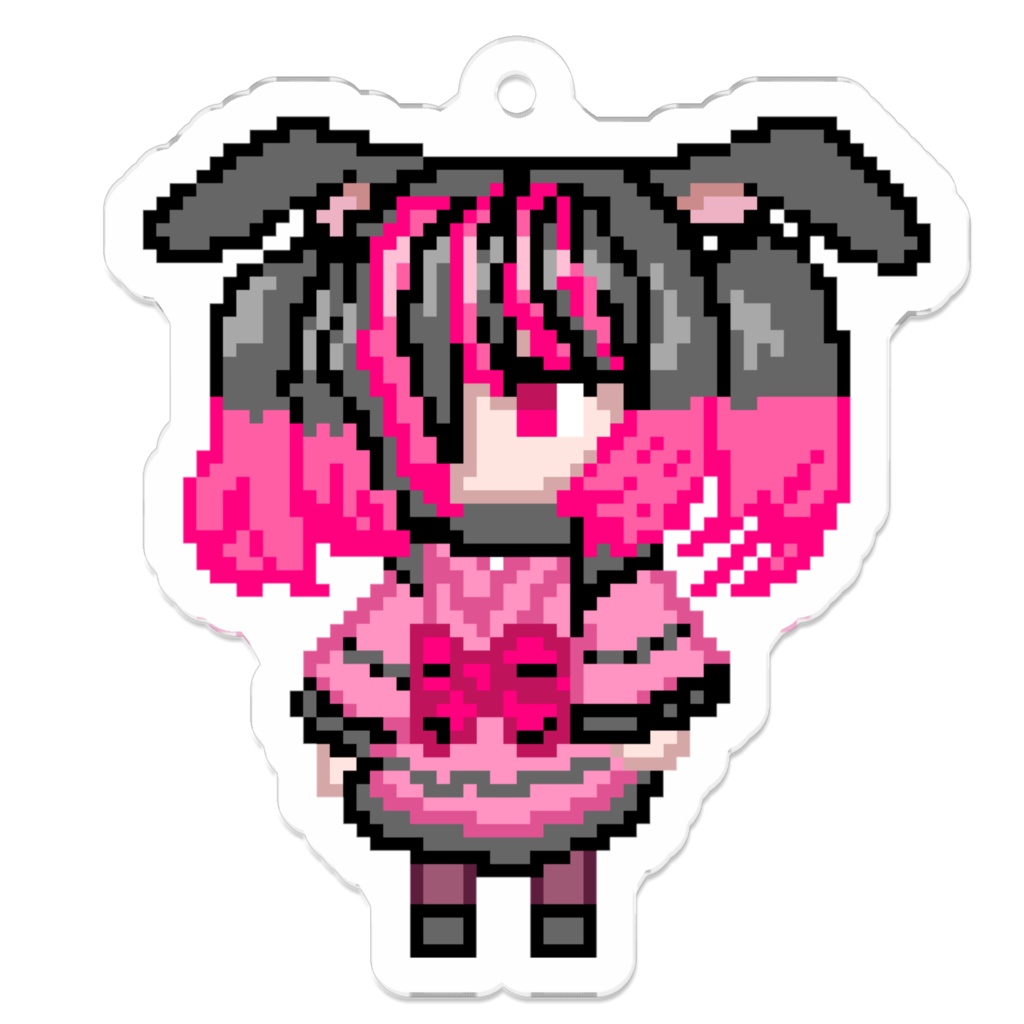 【全6種】ドット絵アクリルキーホルダー