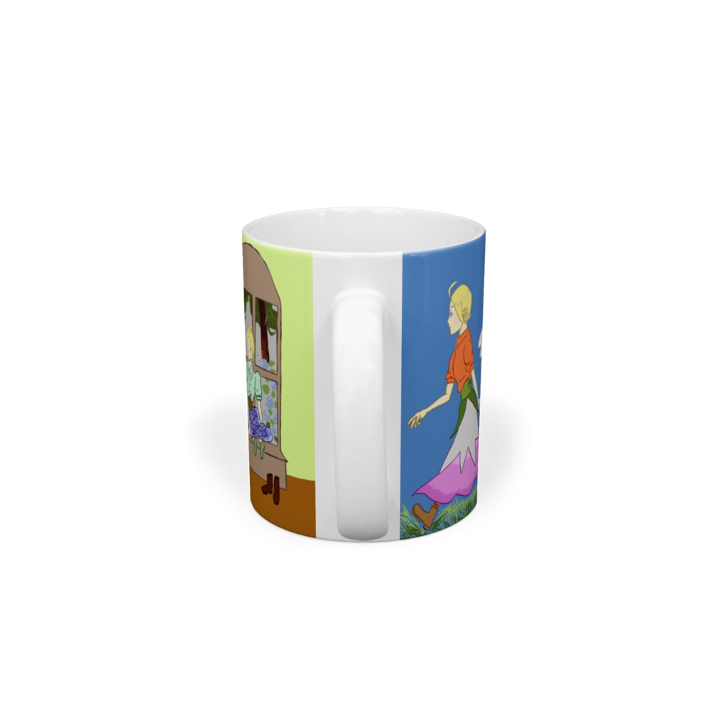 flowerスカートな女の子の日常(マグカップ)