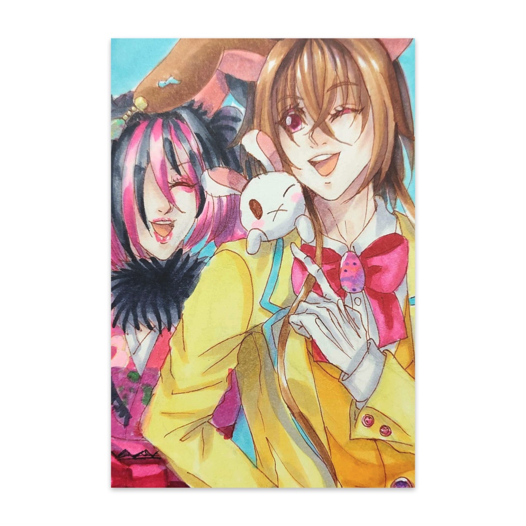 春兎＆良陽兎ポストカード