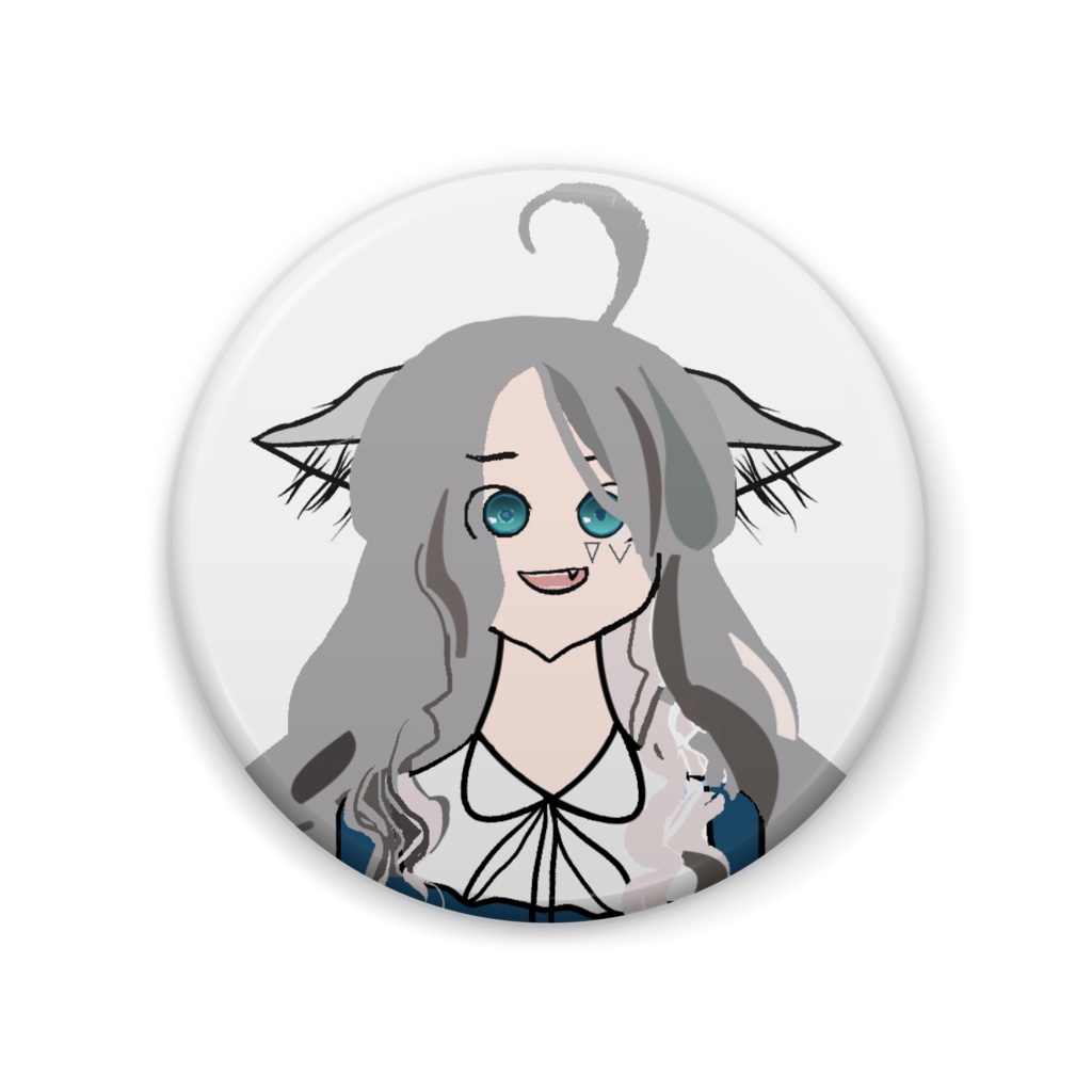 エリオットさんの缶バッジ