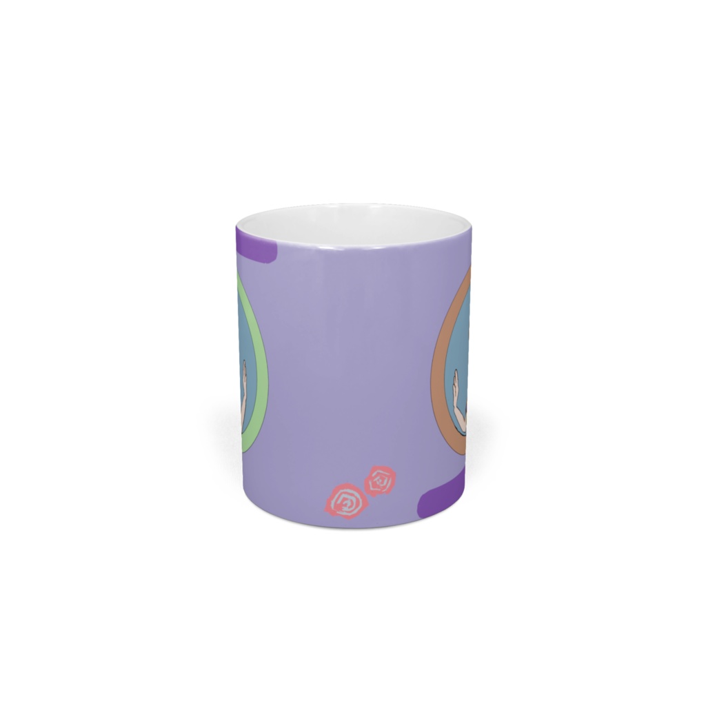 大正ロマン女の子マグカップ