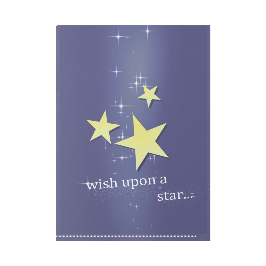 キラリアのクリアファイル