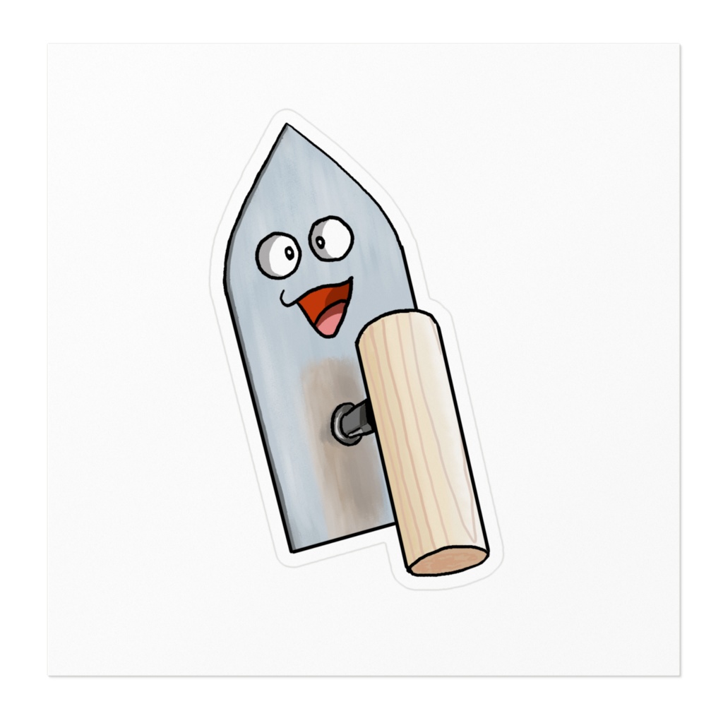 こてステッカー