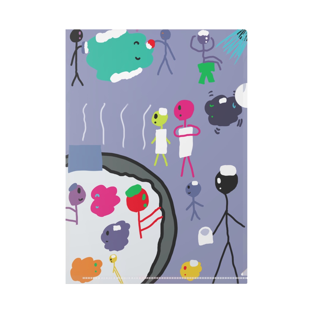 冬クリアファイル