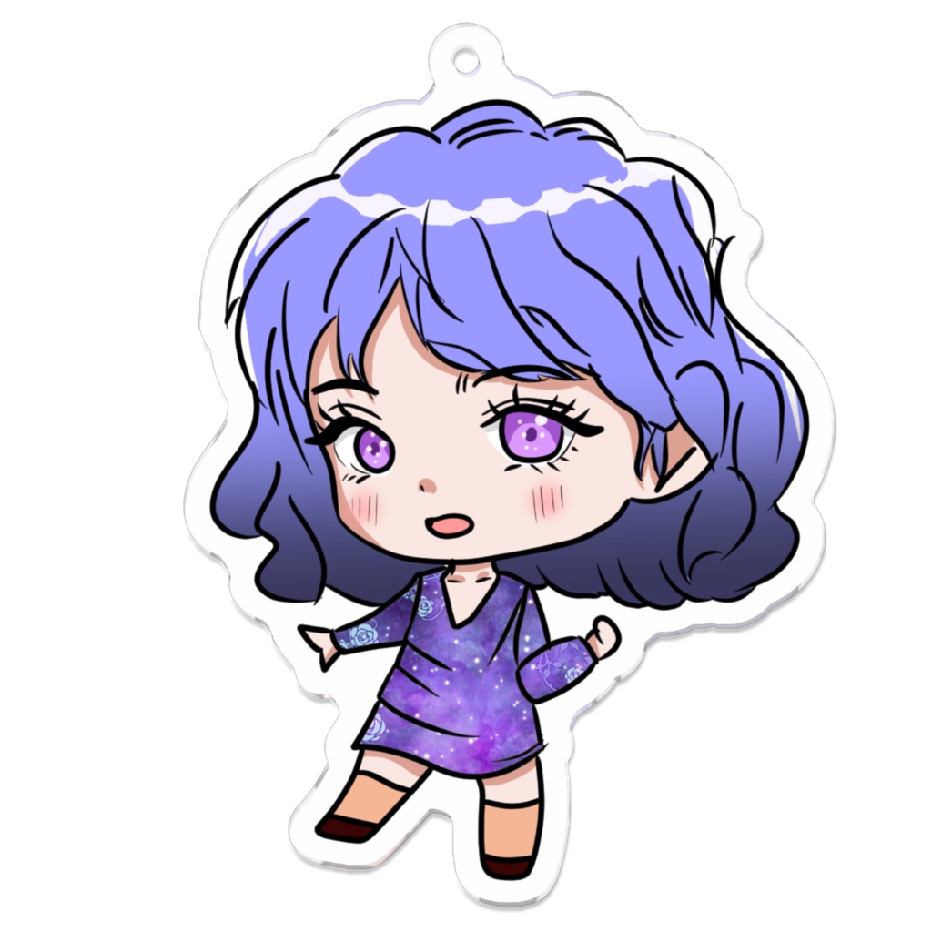 アクリルキーホルダーイラスト