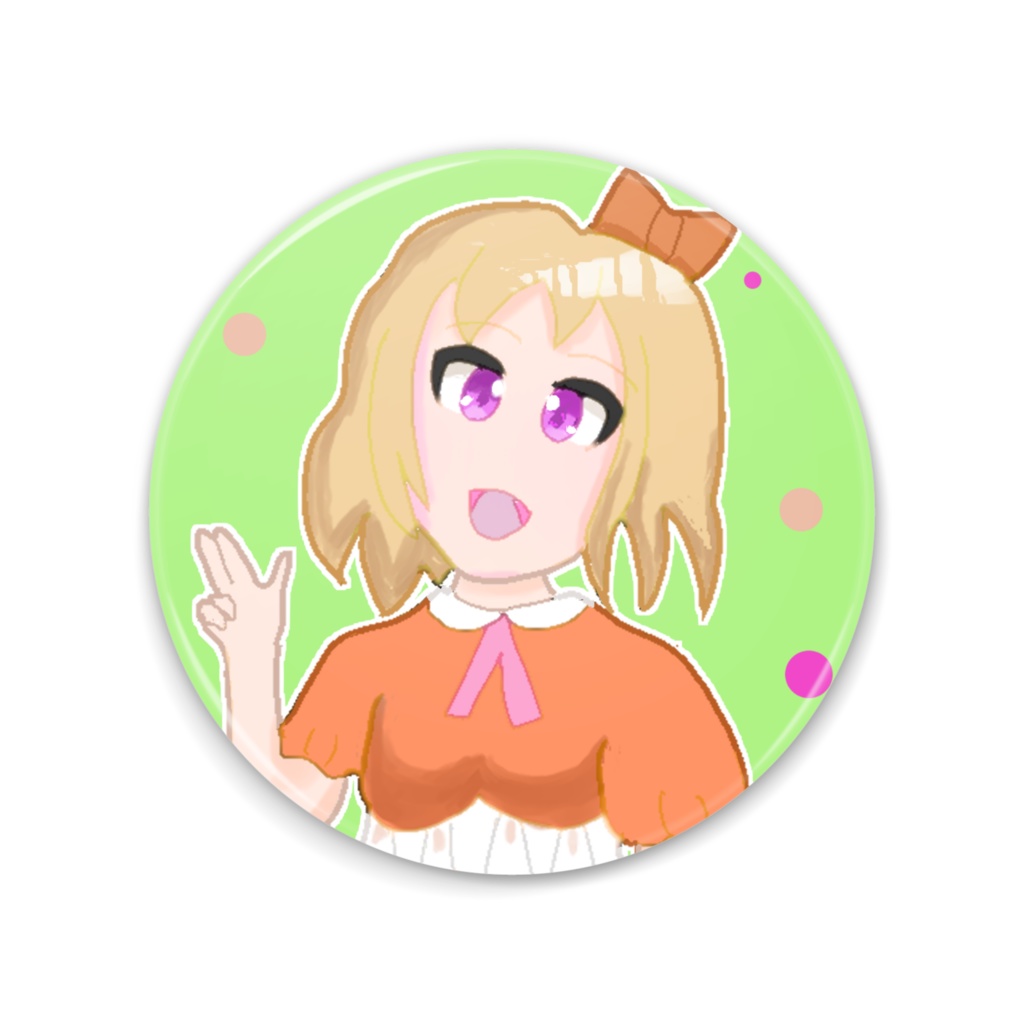 アルストロメリア擬人化缶ミラー