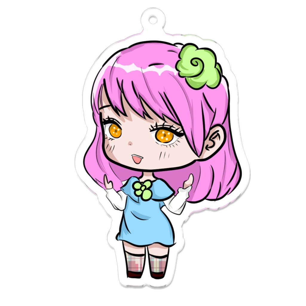 アクリルキーホルダー用イラスト