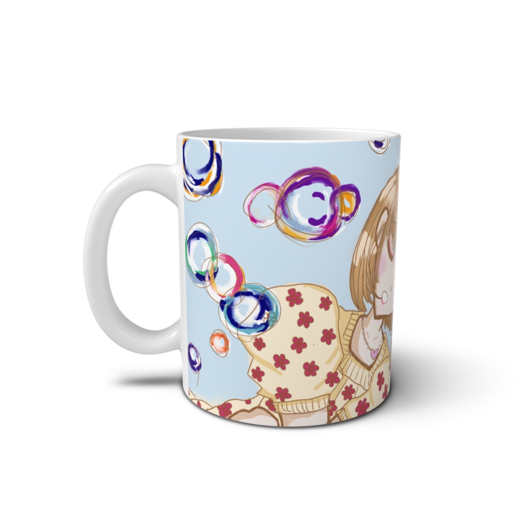 うたた寝双子姉妹の休日のマグカップ