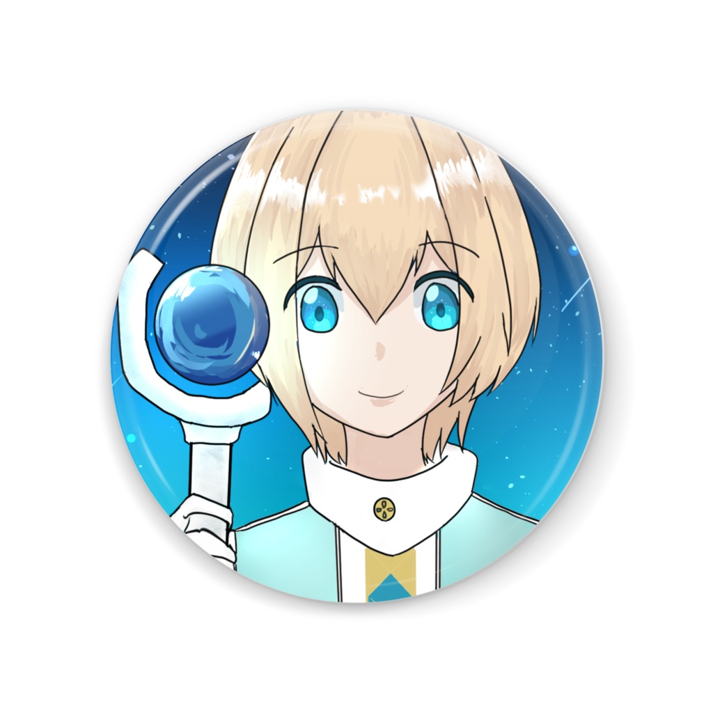 イラスト（缶ミラー）