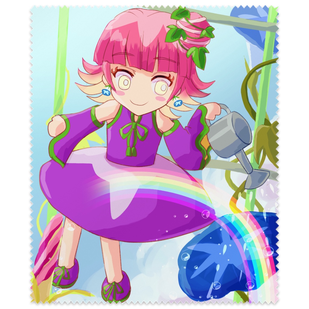 アサガオちゃんめがねふき