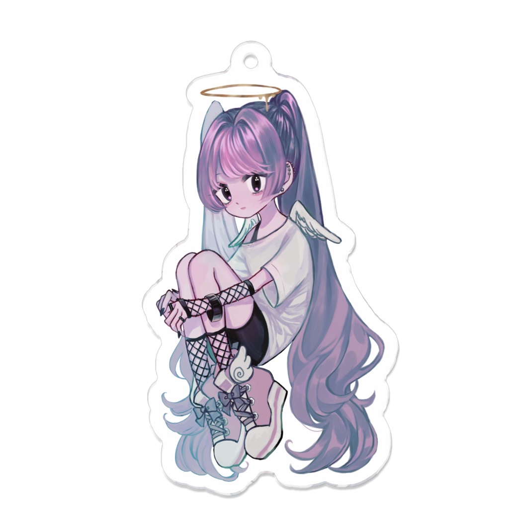 ごしっくてんしアクリルキーホルダー