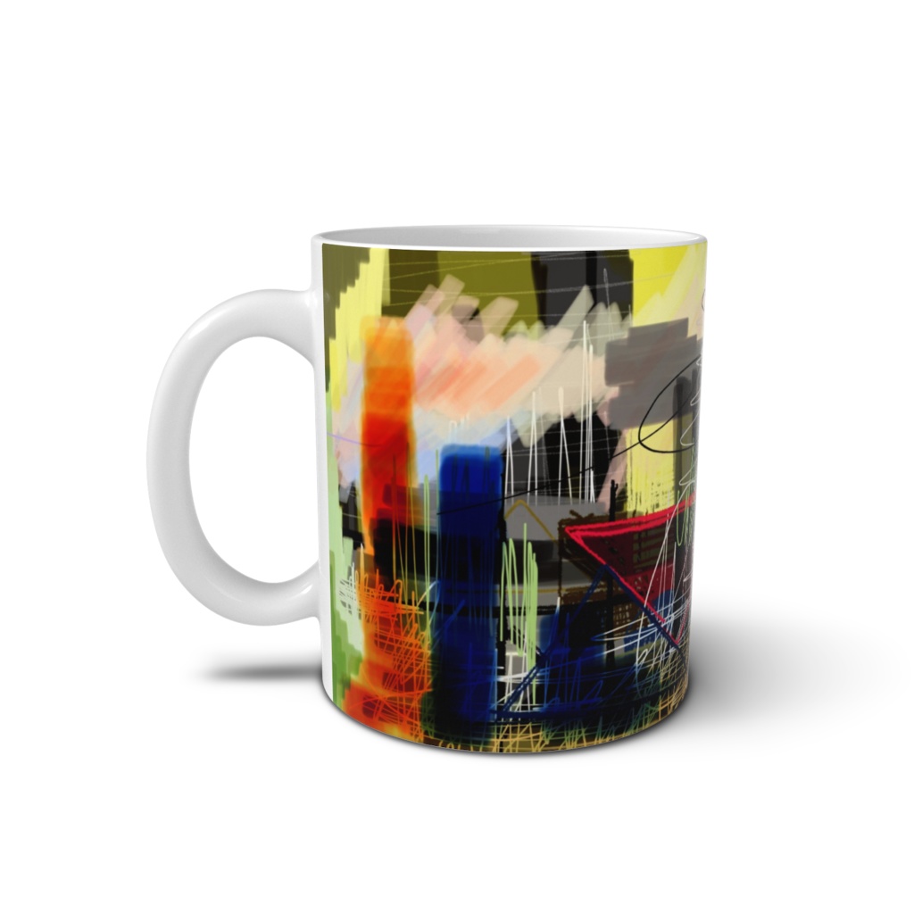 NEO-CITY POP柄マグカップ