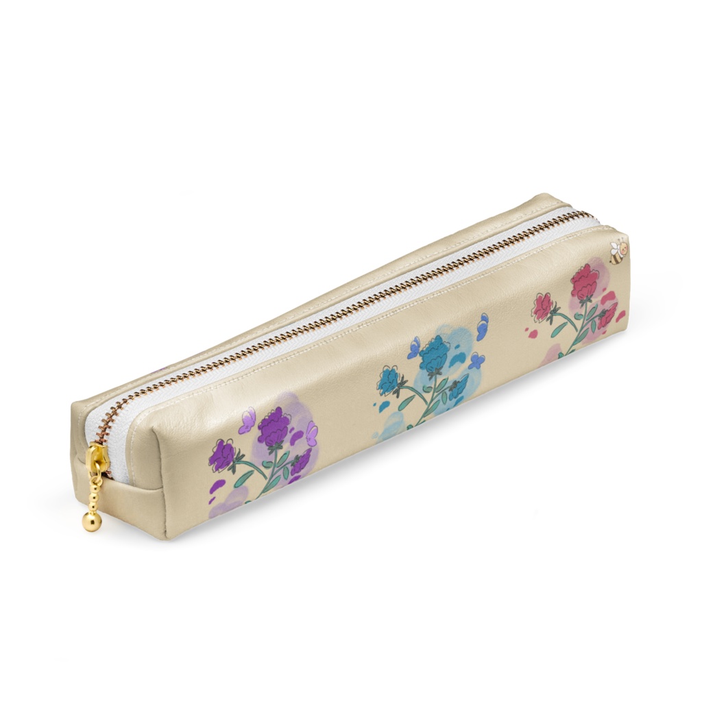 花のペンケース