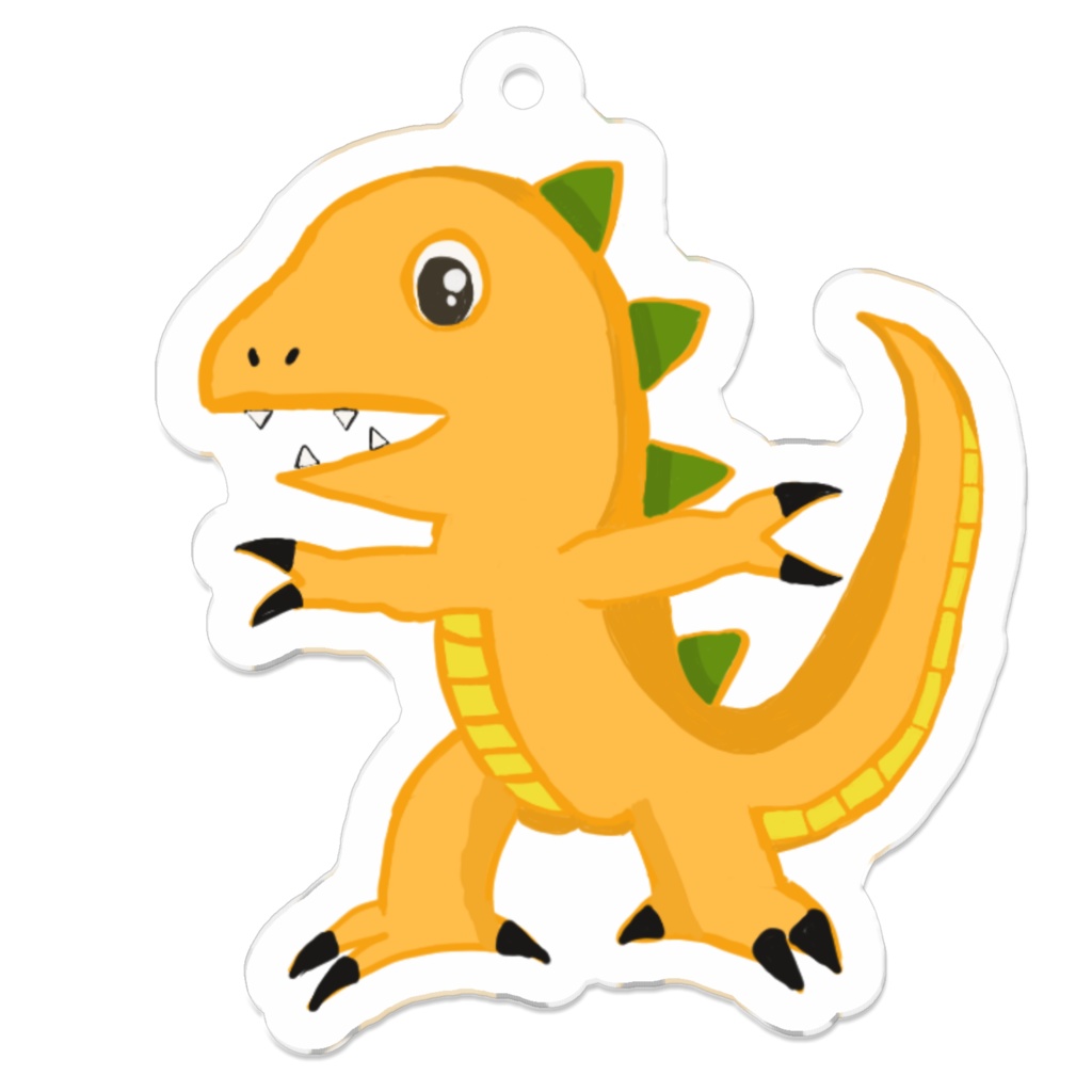 恐竜キーホルダー