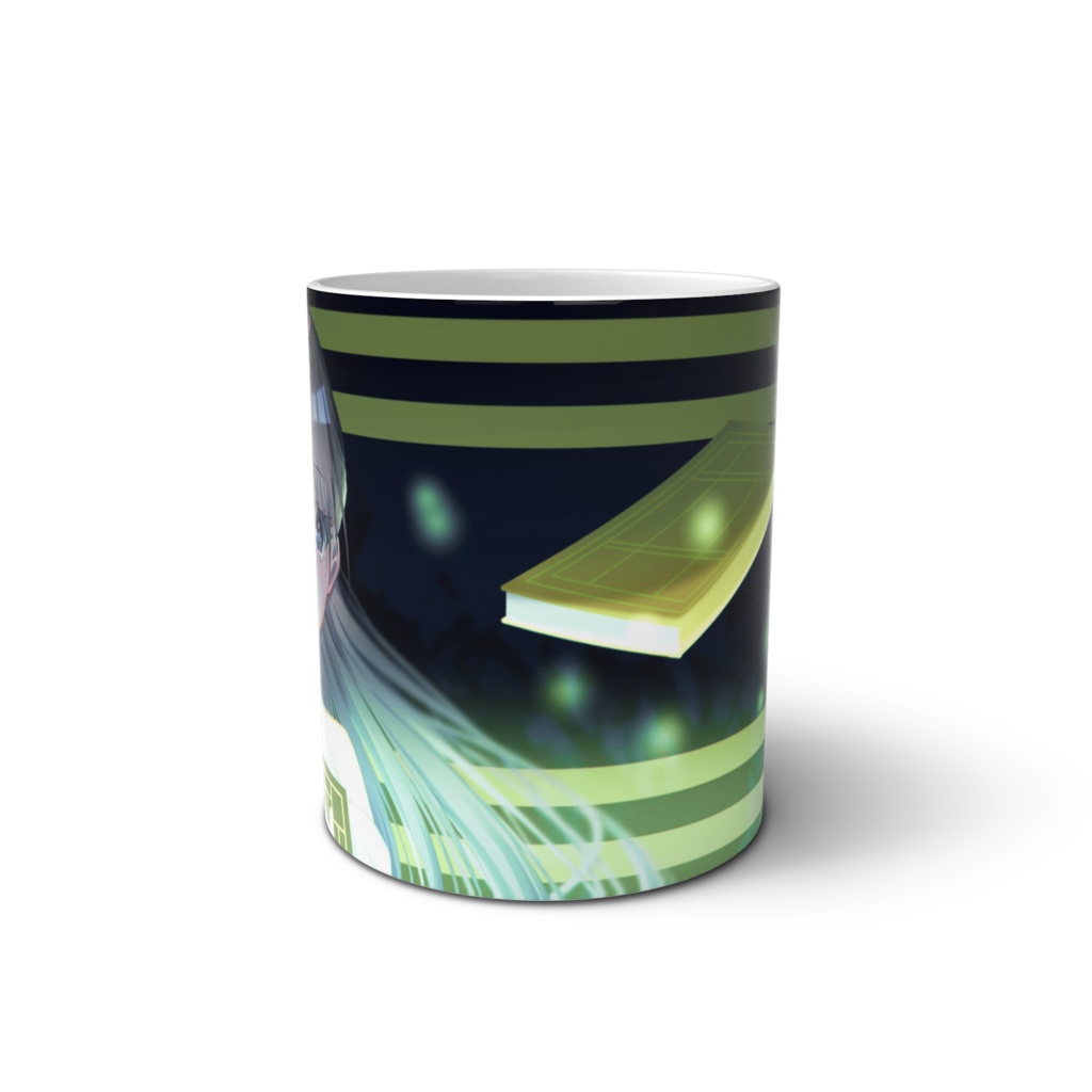 少女のマグカップ