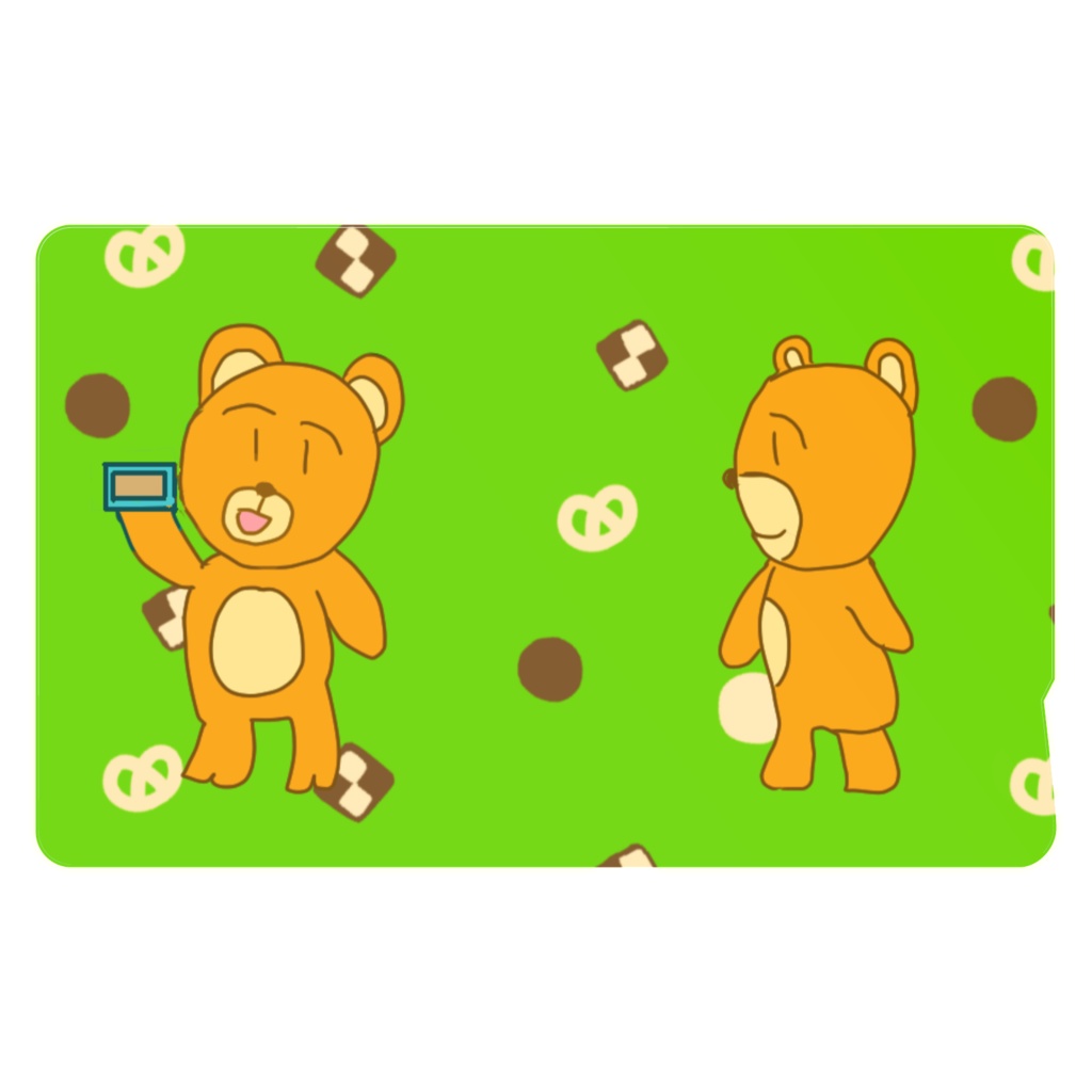 クマのICステッカー