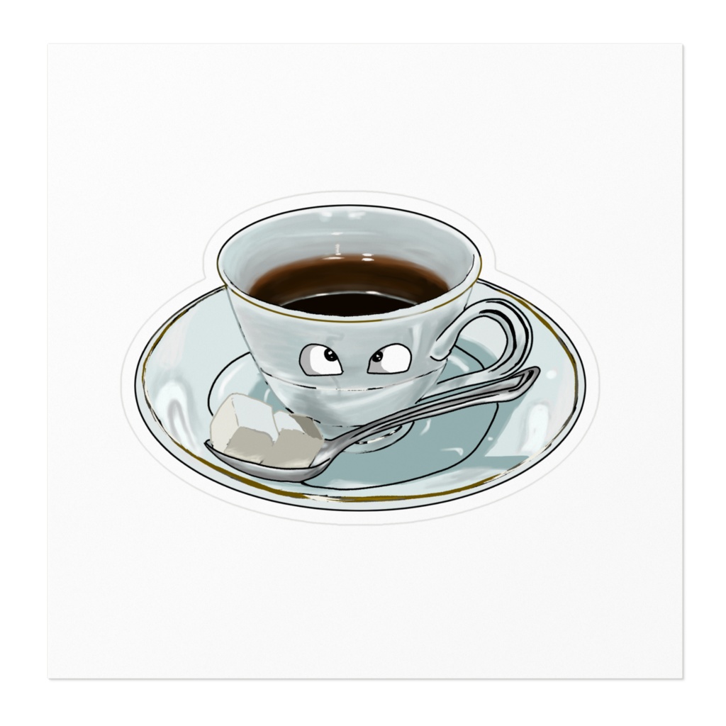 コーヒーステッカー