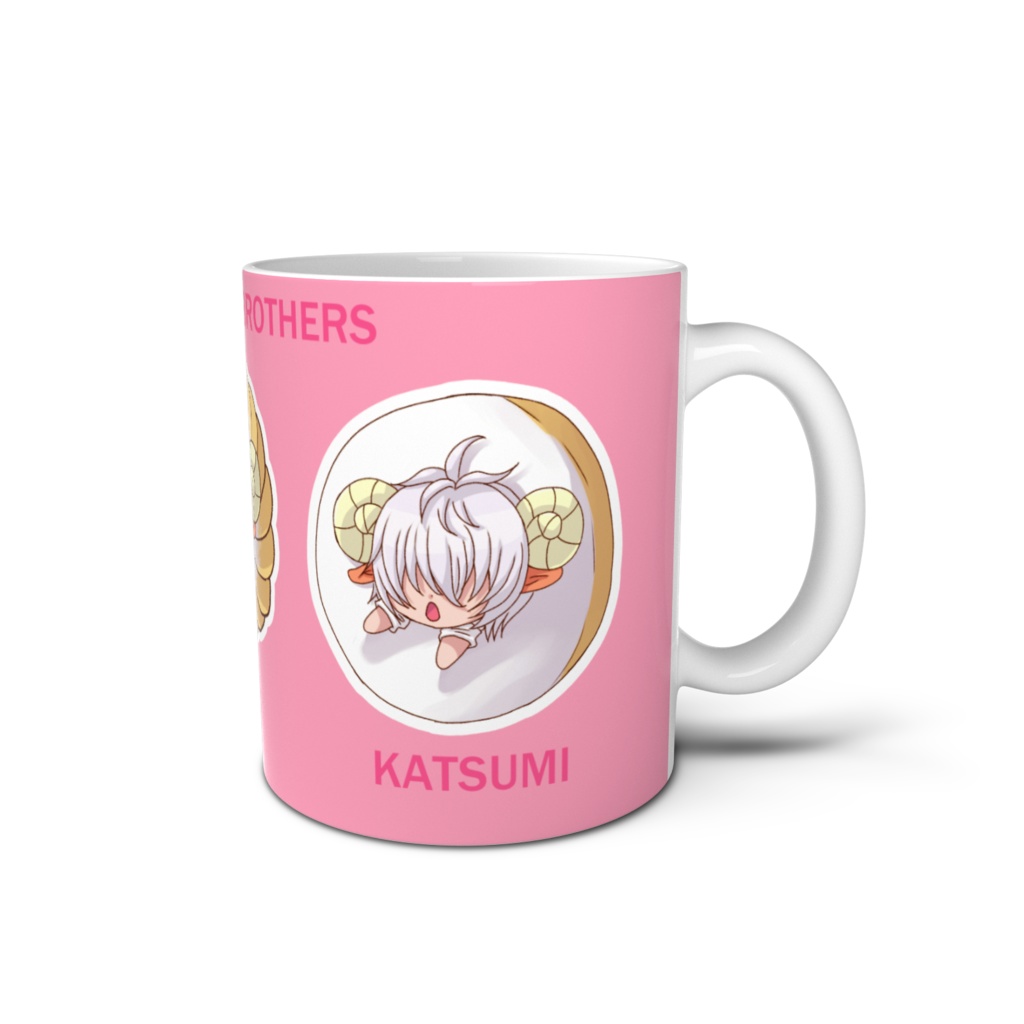 羊田三兄弟マグカップ