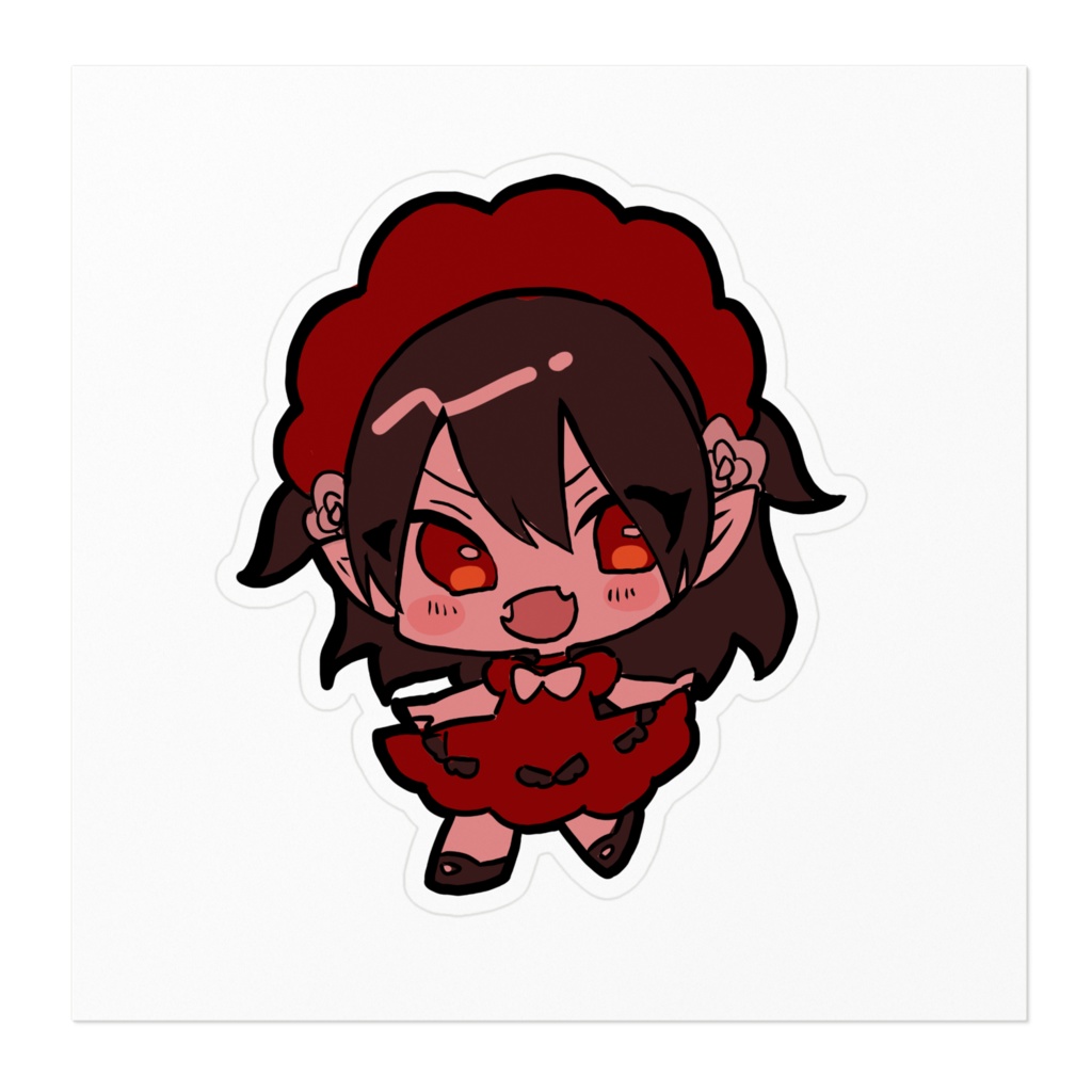 吸血鬼のステッカー