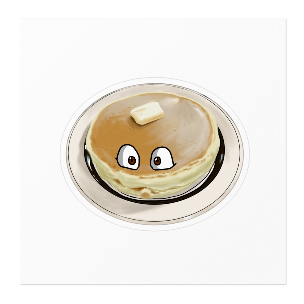 パンケーキステッカー