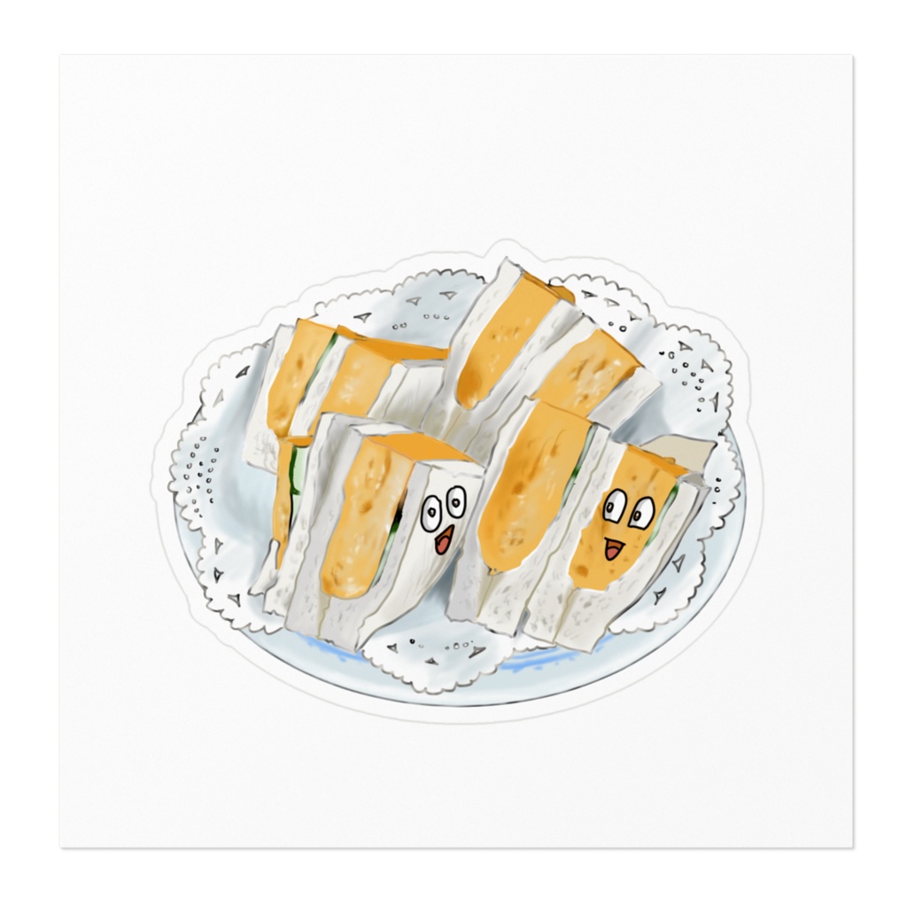 サンドイッチステッカー