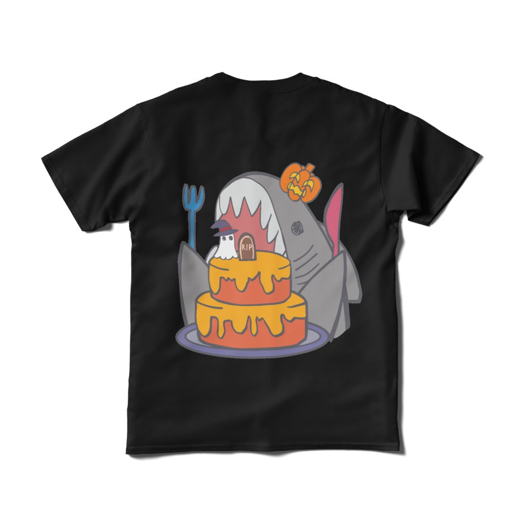 サメハロTシャツ