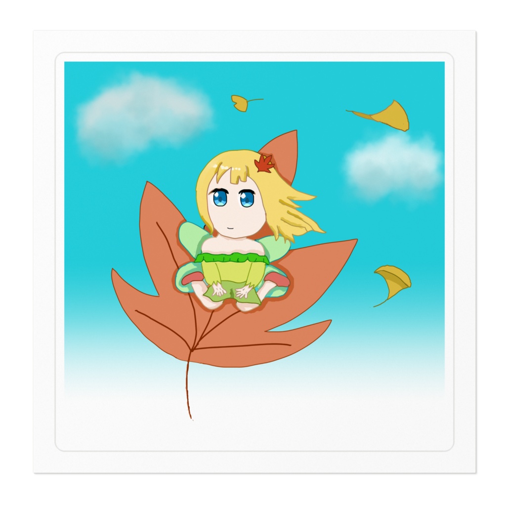 妖精さんの旅ステッカー