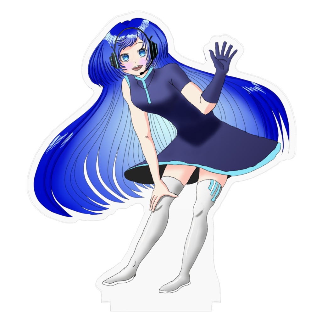 DACキャラクターアクリルスタンド