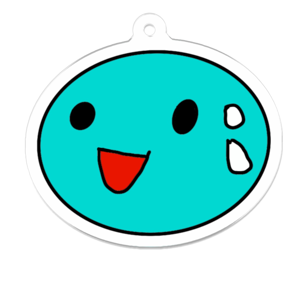 普通のスライムのアクリルキーホルダー