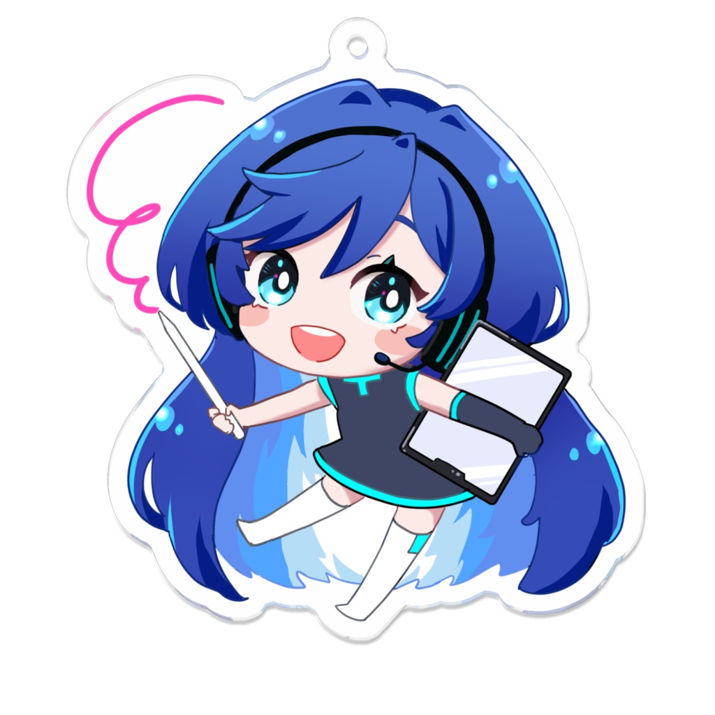 AOアクリルキーホルダー