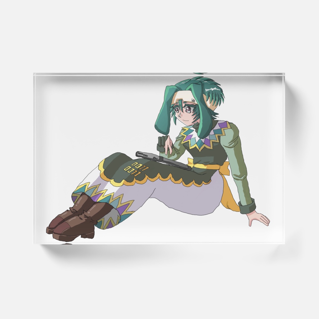 マーガリン・リバーロップ アクリルブロック