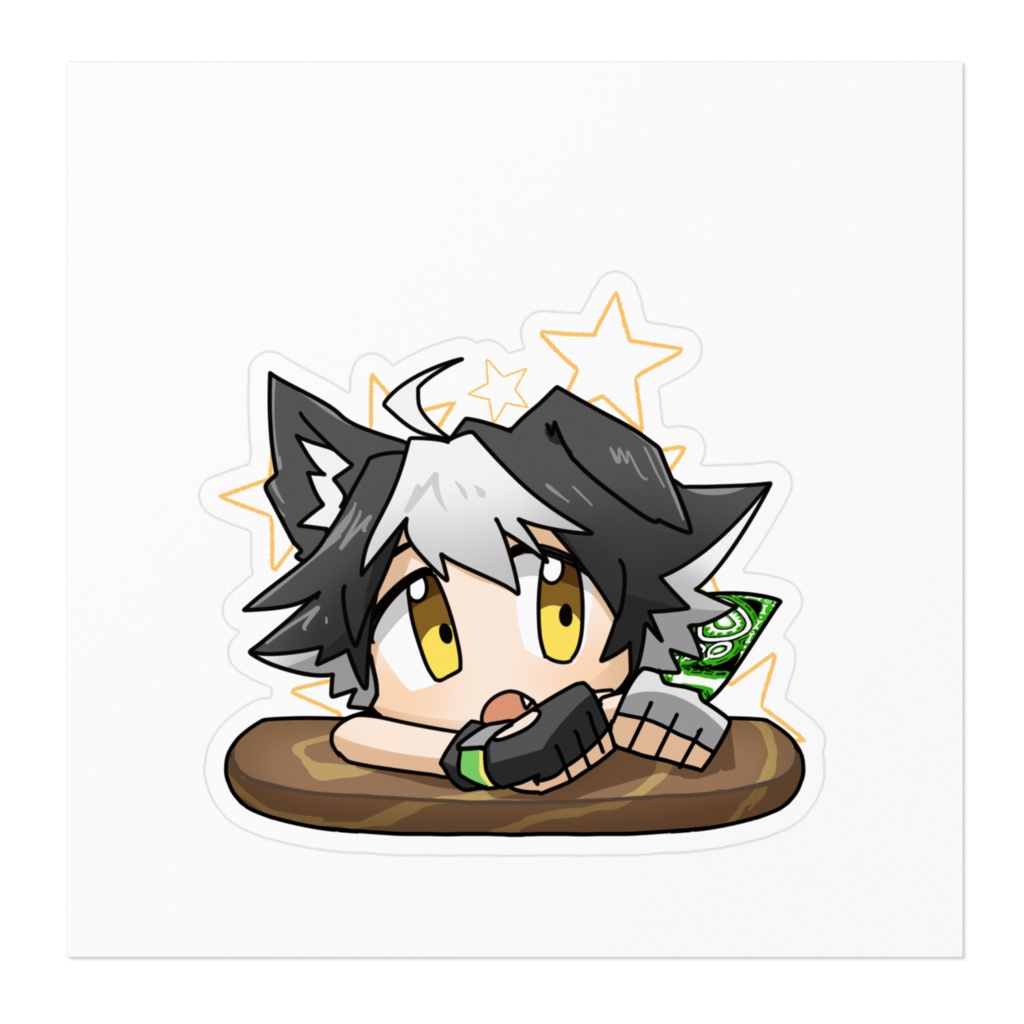 ボーダーコリーのステッカー