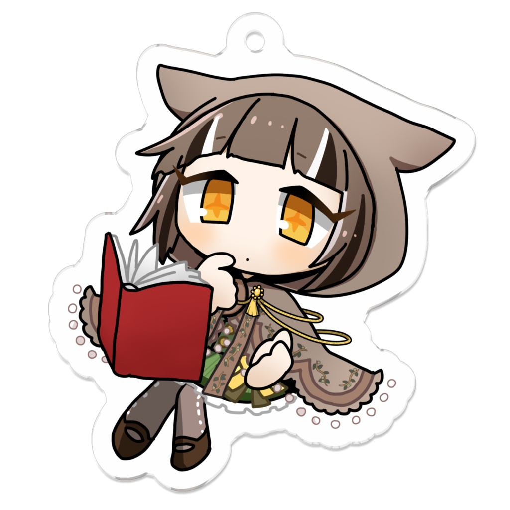 木菟こゆるのアクリルキーホルダー