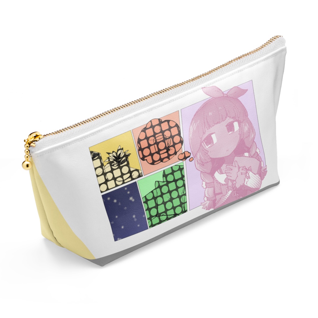 アキクサインコのポーチ