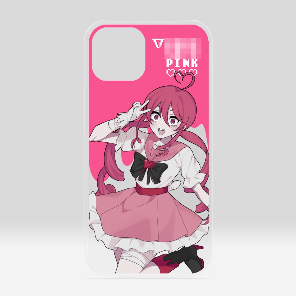 魔法少女マジカルピンクちゃんiPhoneケース