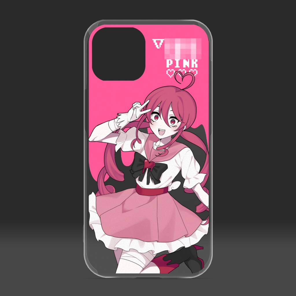 魔法少女マジカルピンクちゃんiPhoneケース
