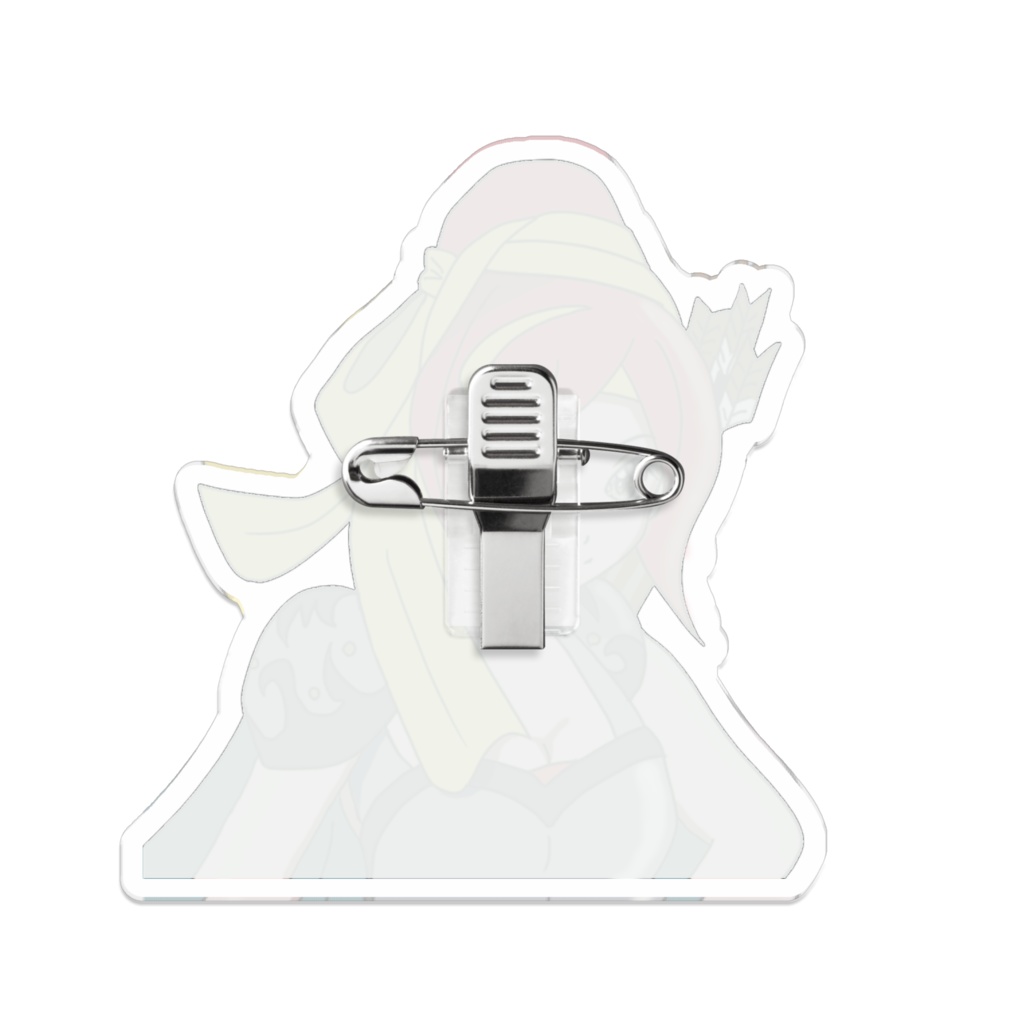 傭兵アクリルバッジ(女性)