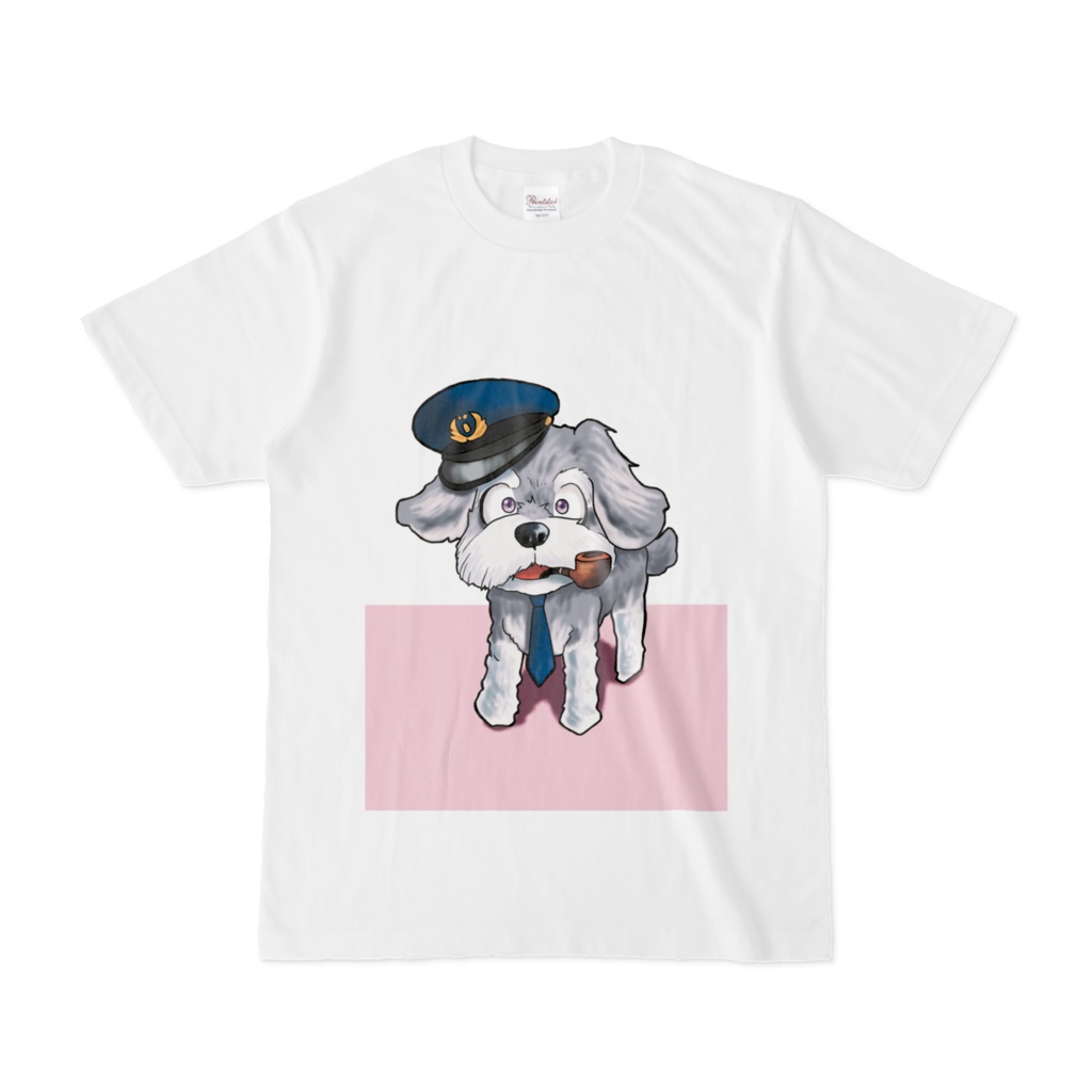 おまわりさんシュナウザーTシャツ