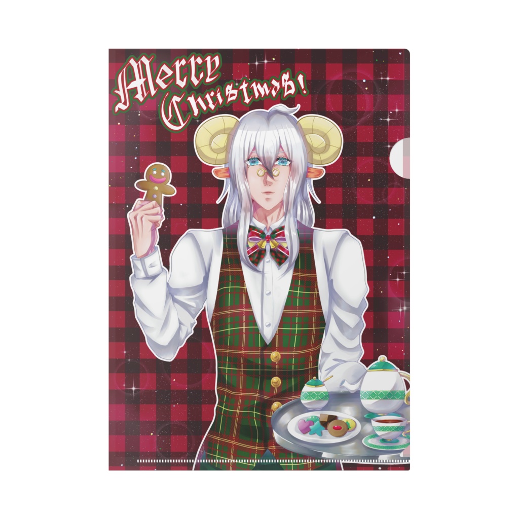 羊田未咲クリスマスA4クリアファイル