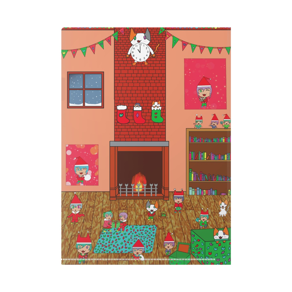 クリスマスキャット