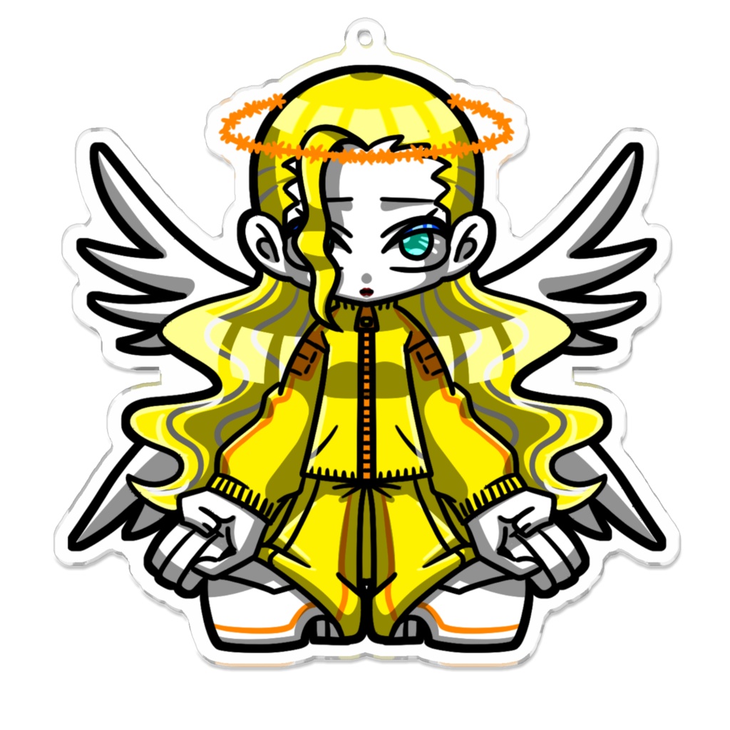 黄色い天使ちゃんアクキー