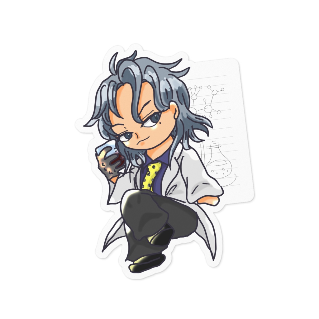 ビーカーで飲んでみる?