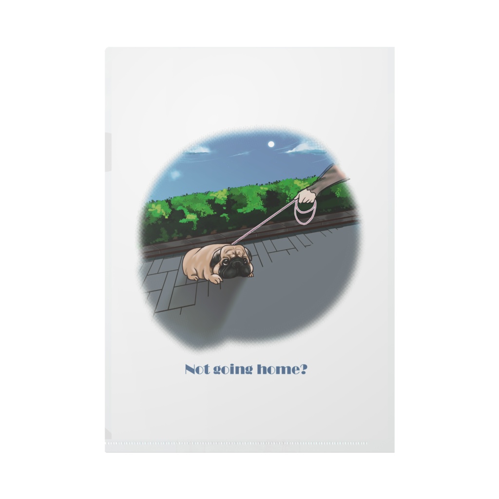 おさんぽクリアファイル(クリアファイルA4)