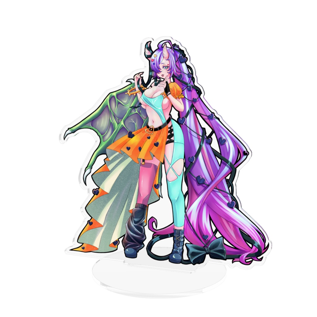 ルシエはドラゴン…アクリルフィギュア