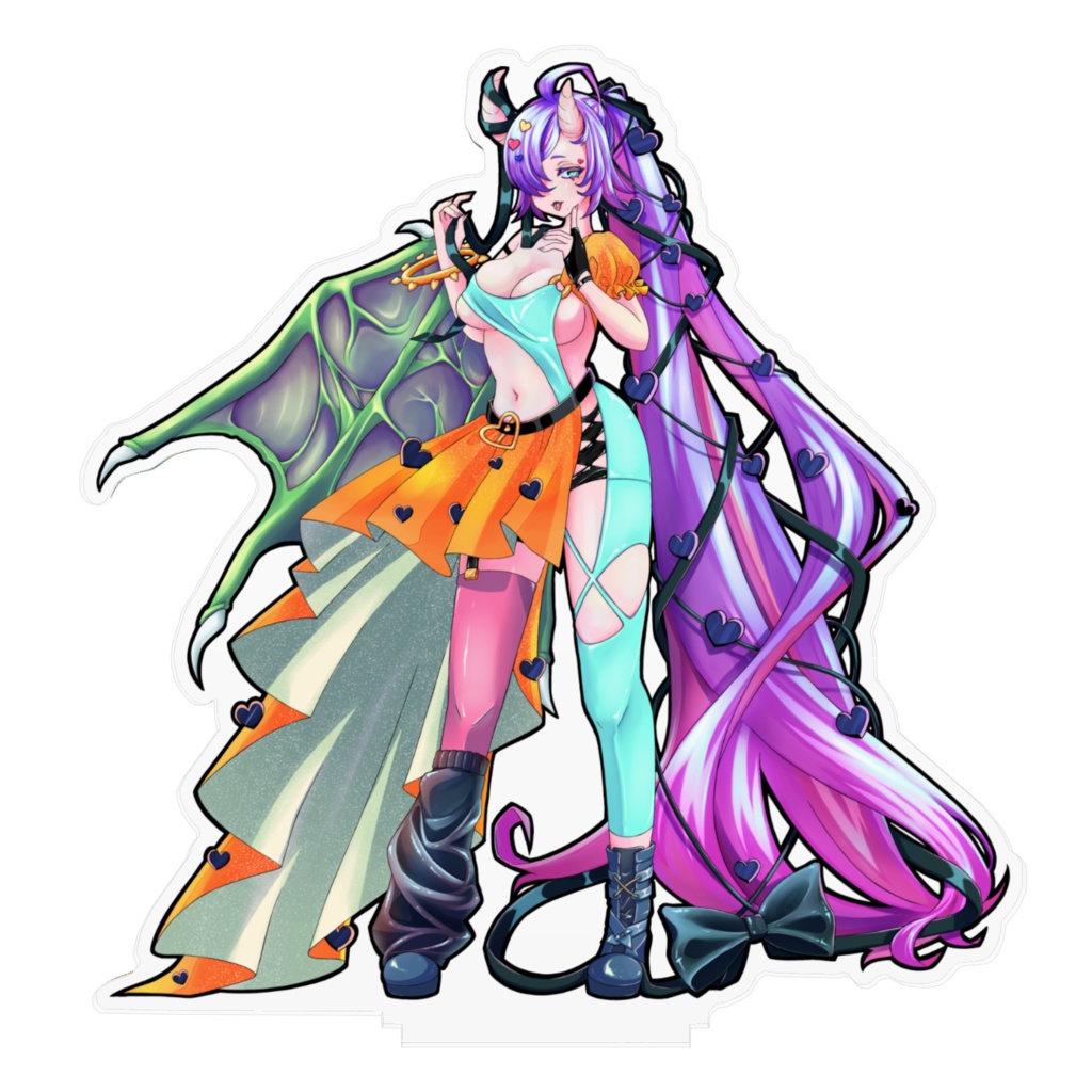 ルシエはドラゴン…アクリルフィギュア