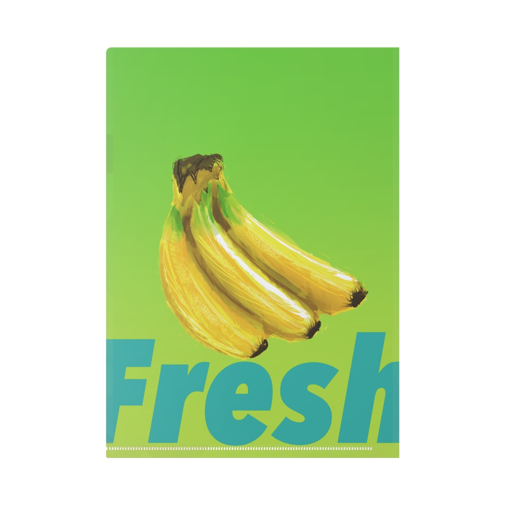 フルーツのクリアファイル