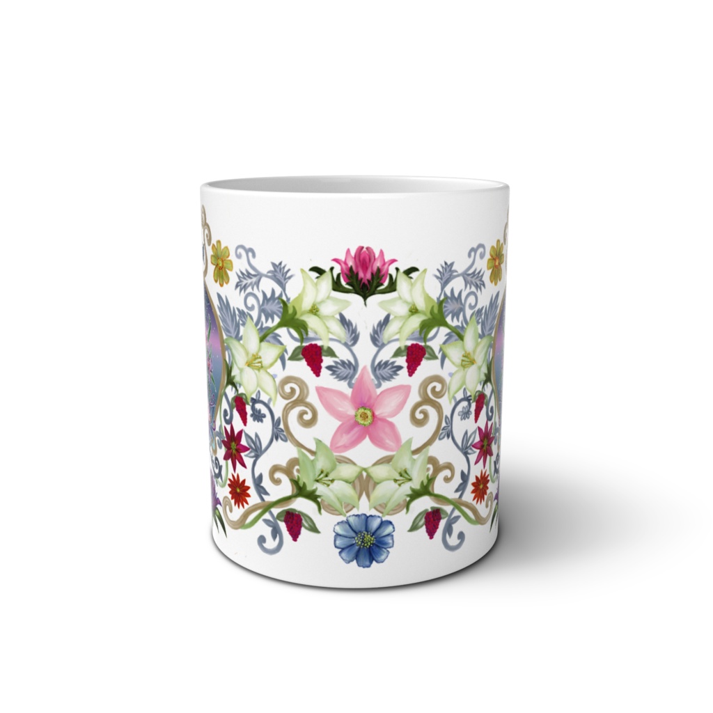 Flower sky マグカップ