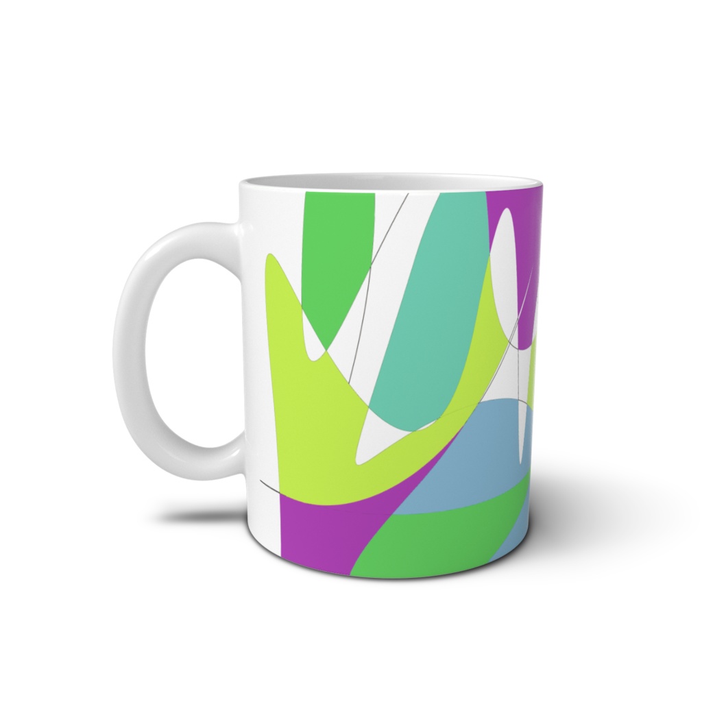 不思議な柄のマグカップ4