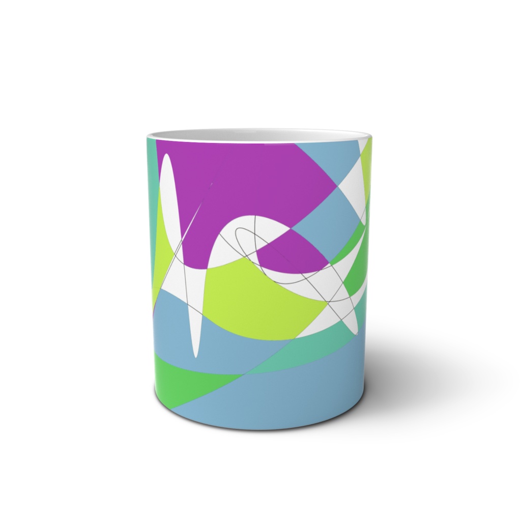 不思議な柄のマグカップ4