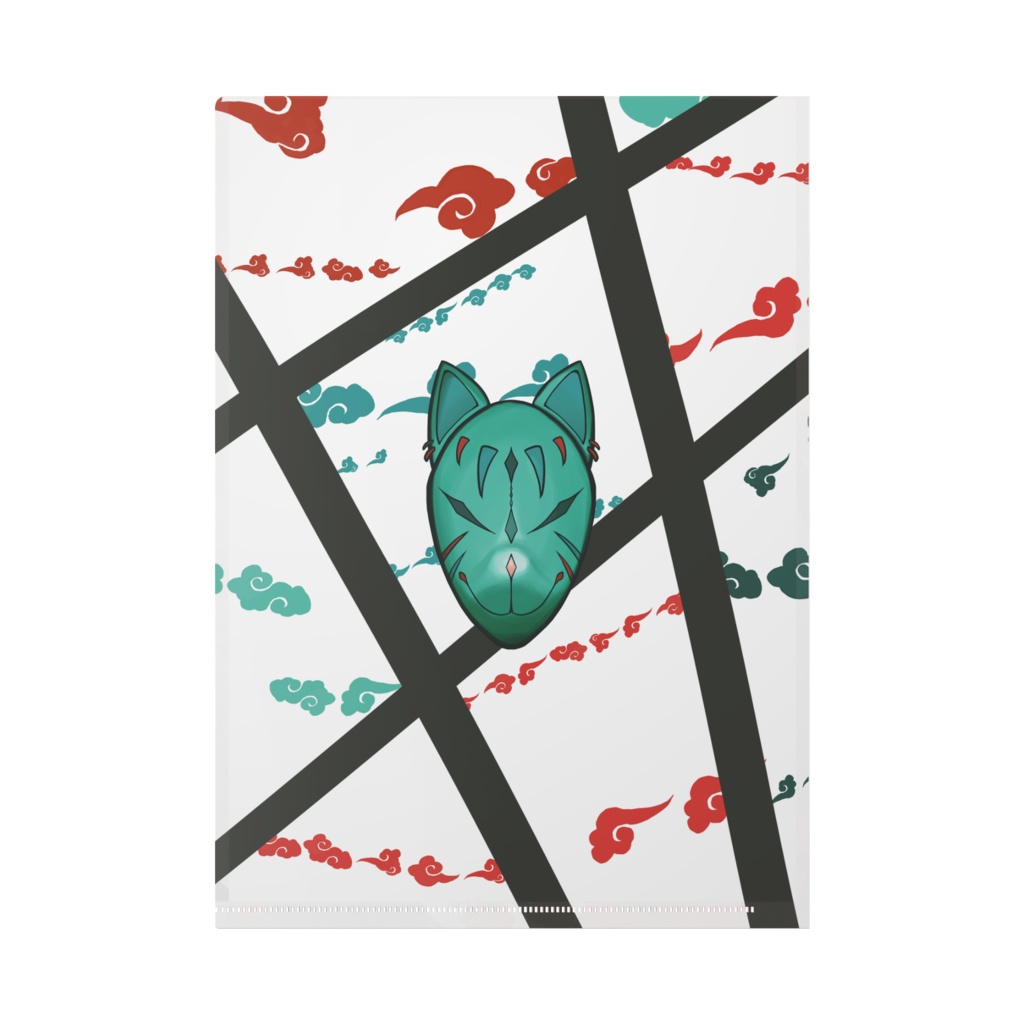 正月 辰年 A4クリアファイル